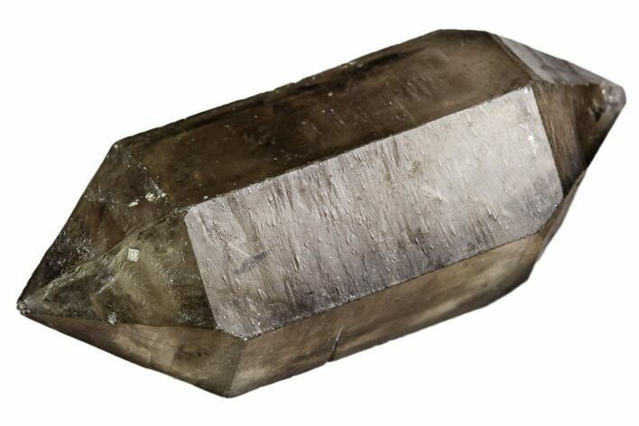 Double-Terminated Smoky Quartz Crystal - Tibet #109599